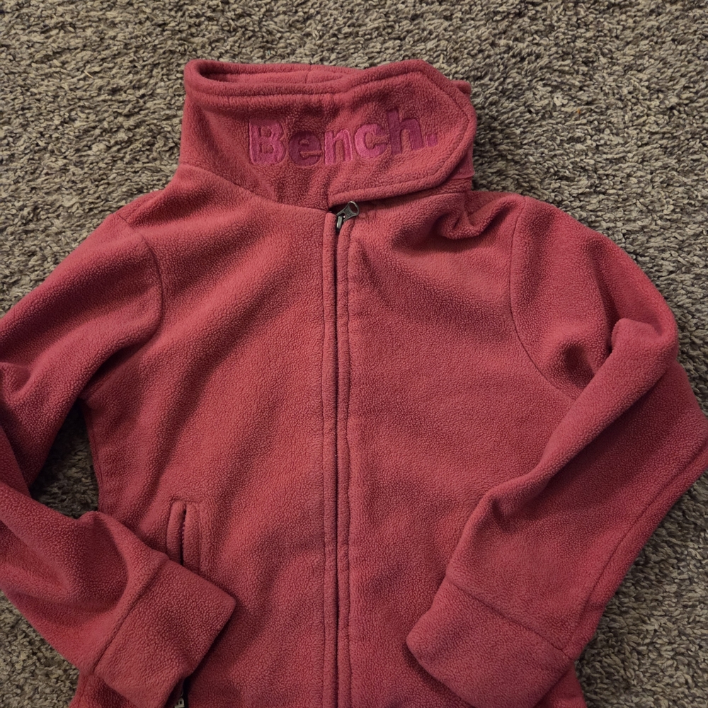 Bench Kids Pink Fleece Jacket